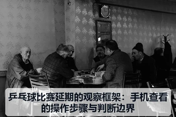 乒乓球比赛延期的观察框架：手机查看的操作步骤与判断边界 | leyu